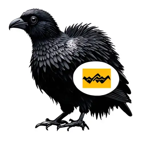 Black Kiwi Bird With Mclaren F1 Logo Incorporated