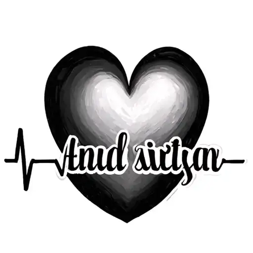 Child Name With Heartbeat
