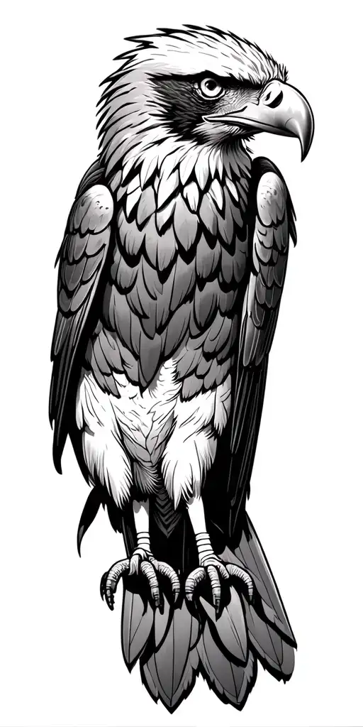 Outdoor Scene Featuring An Eagle