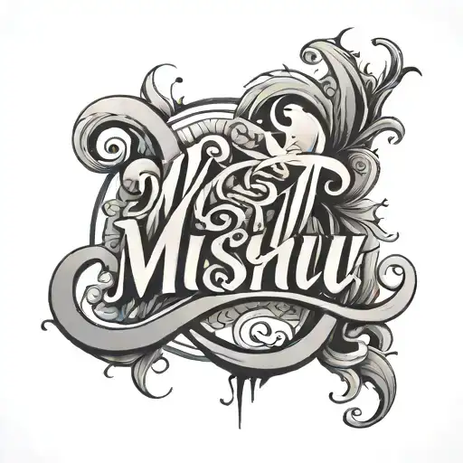 Mishu Name Written