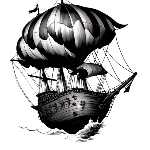 Pirate Ship Hot Air Balloon