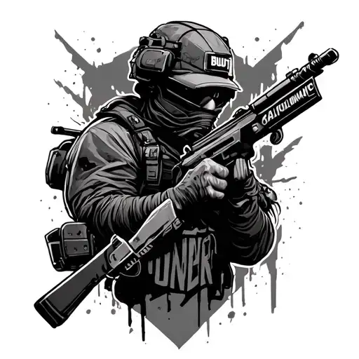 Call Of Duty Anime-style