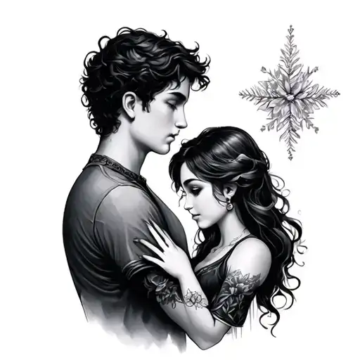 Tattoo Ideas For Brother Giving Gift To His Sister