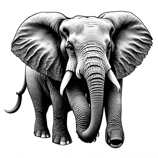 Elephant Women's Fingers