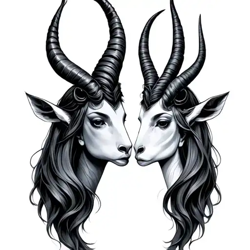 Cancer And Capricorn Zodiac Symbol For Sisters Who Are Opposites But Still Similar