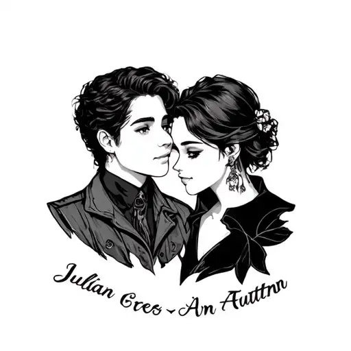 Julian And Autumn Representing There Name
