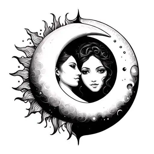 Sun And Moon Couple