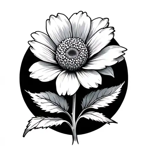 Flower Growing From Rock