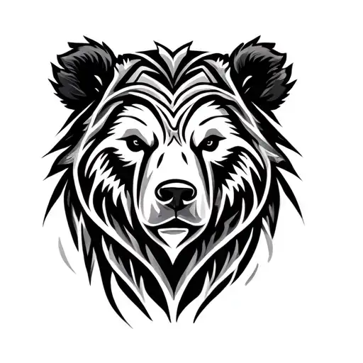 Bear Tribal Art