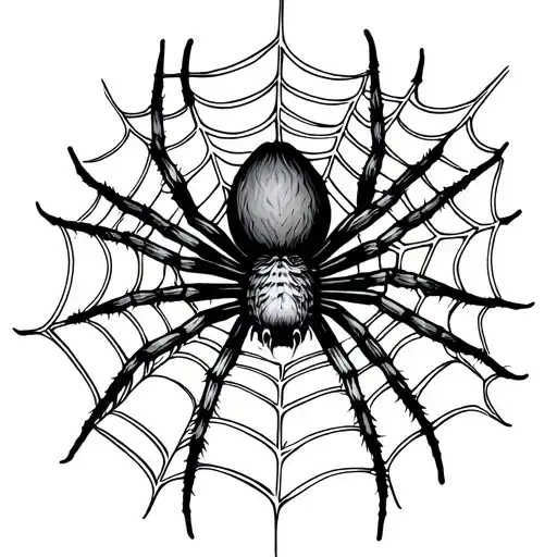 Cobwebs And A Spider