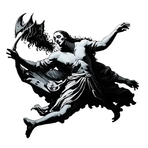 Dancing With A Ghost Person Greek Influence