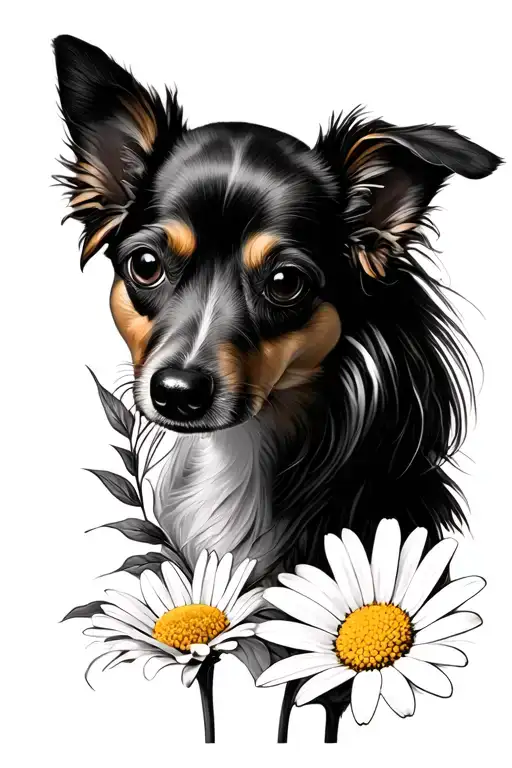 Daisy And Honeysuckel