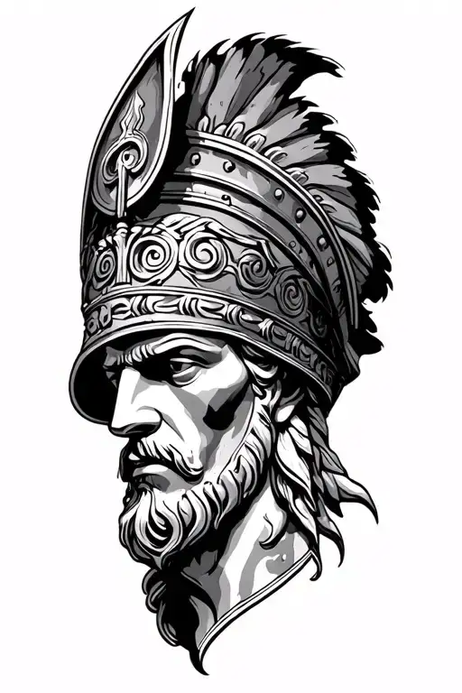 Ares And Greek Coliseum