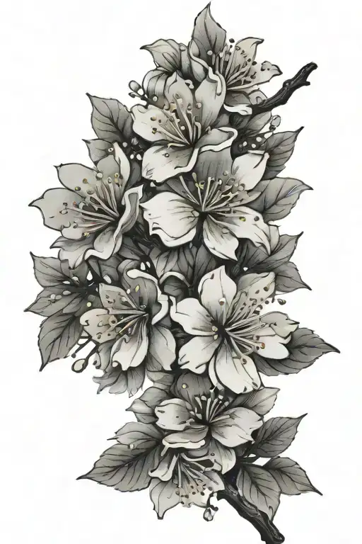Flower Sakura Branch