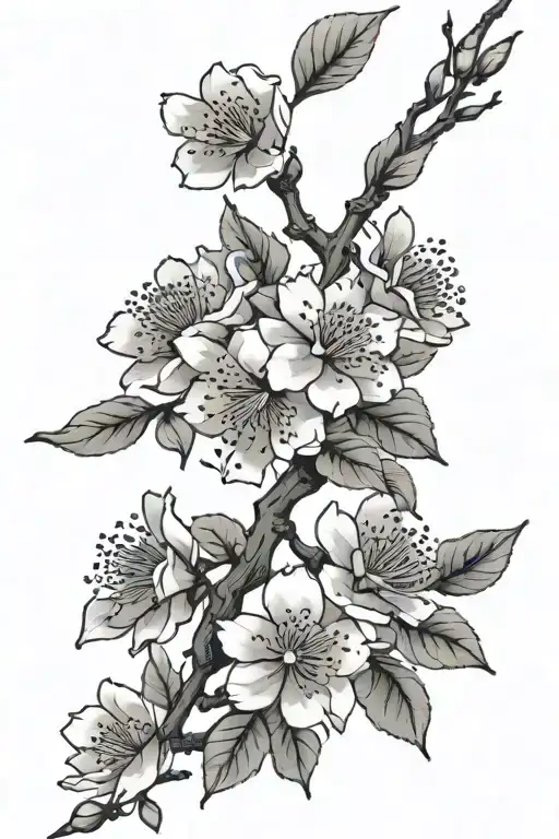 Sakura Flower Branch