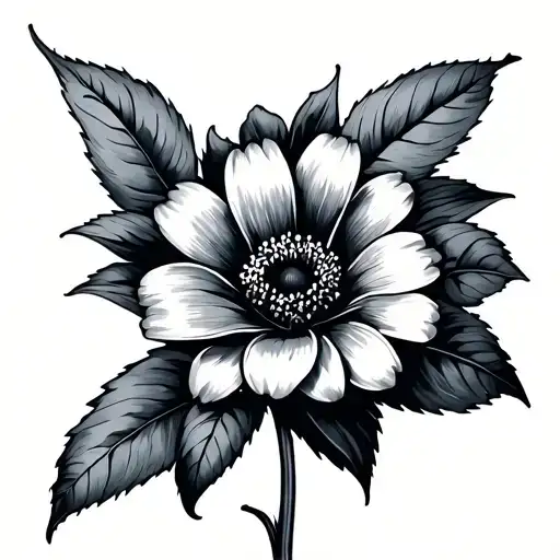 Formula 1 Fine Line With Flower