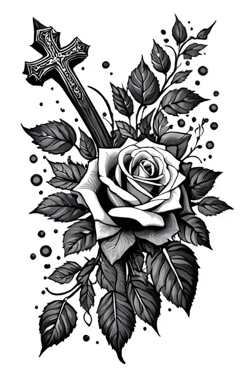 Roses And Crosses