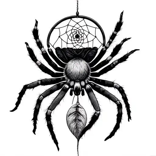Tarantula Dream Catcher