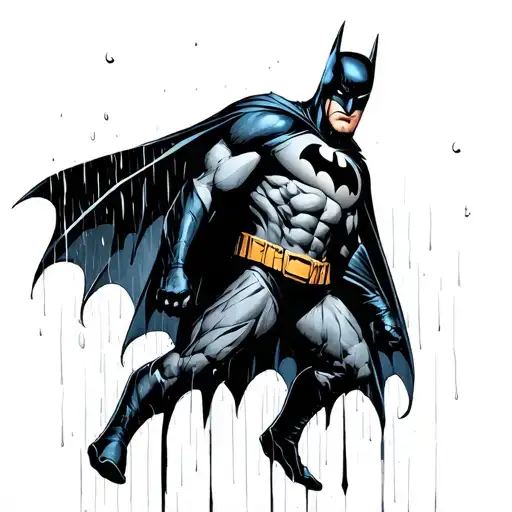 Batman In Rain