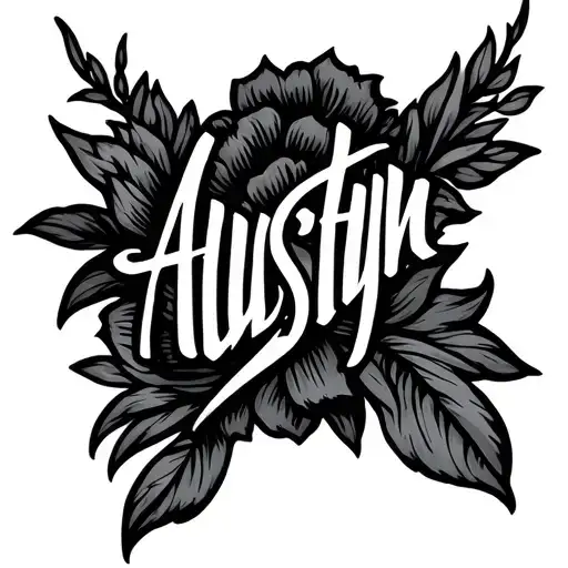 Austyn Name Written