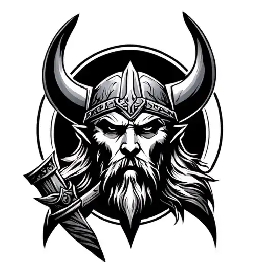 Viking Tattoo Design