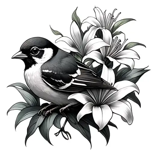 Sparrow And Lilys