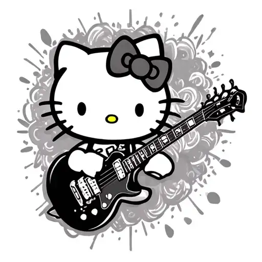 Hello Kitty And Rock
