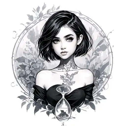 A Tall Hourglass Figured 21 Year Old Girl With Short Hair