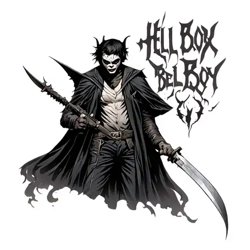 Hell Boy And Blade The Vampire Hunter