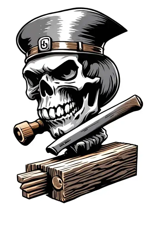 Skull Angry Woodworker