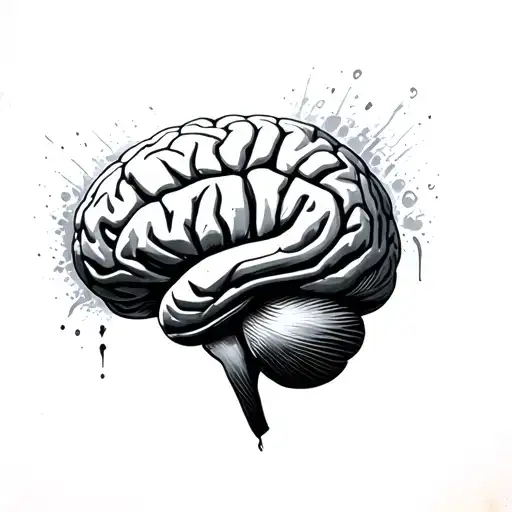 Human Brain Fading Away