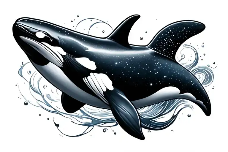 Galaxy Orca Swirl