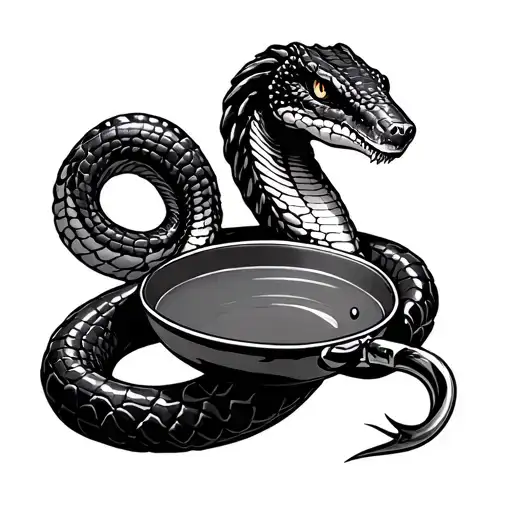 Cobra With A Frying Pan