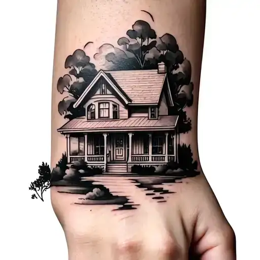 House On Forearm