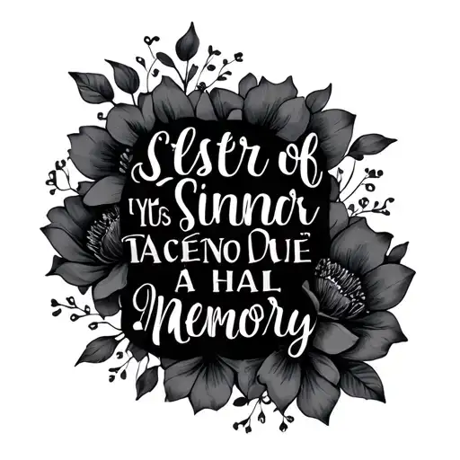Quote In Memory Of Sister