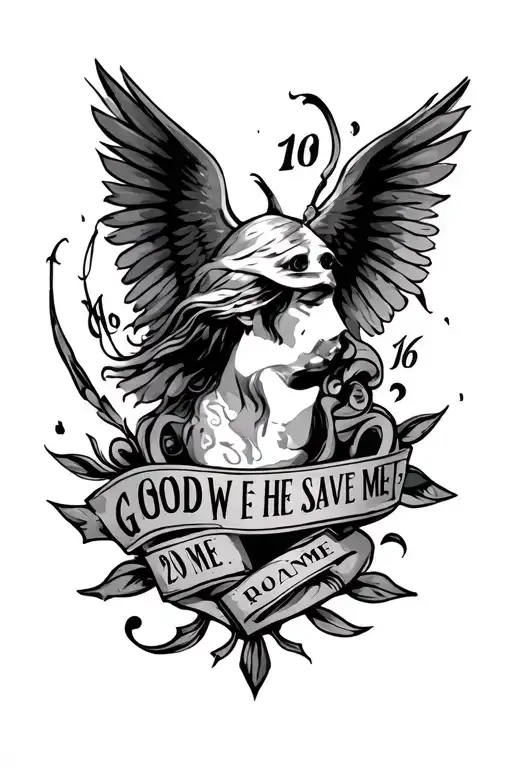 A Tattoo That Has My Mom Birthdate In Rome Numbers And God Stuff How He Saved Me