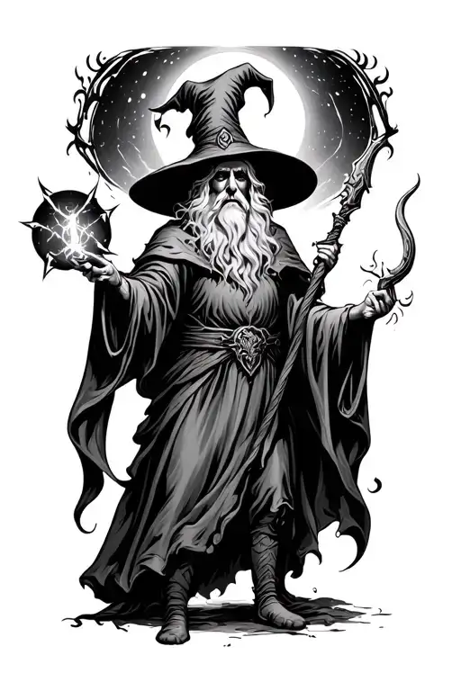 Spell Casting Wizard