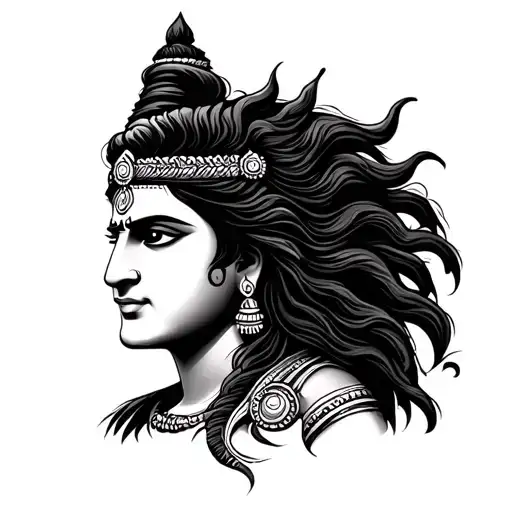 Integrate 'Nivya' Name With Lord Shiva Image
