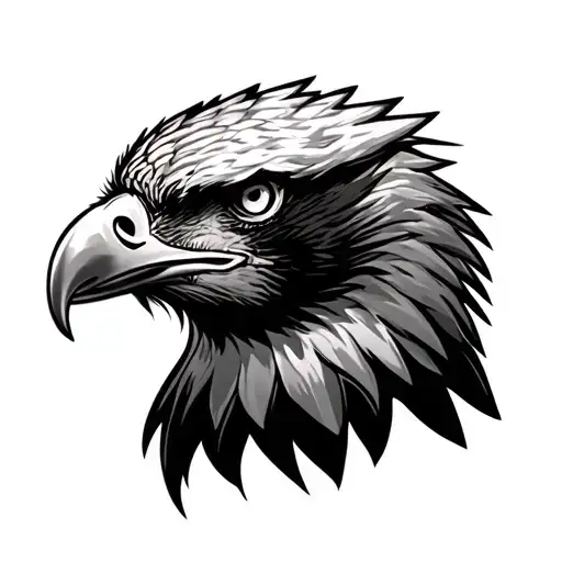 Eagle Head Profile Holding