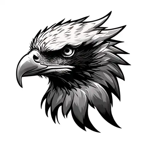 Eagle Head Profile Holding
