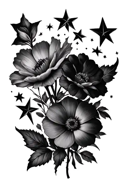 Flowers Stars Forming