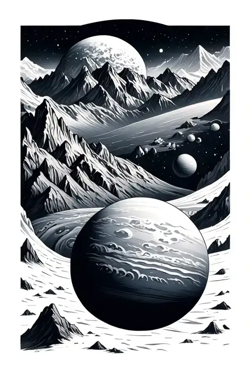 Mountains Planets