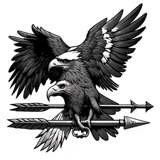 Eagle Flag Arrow Bayonet