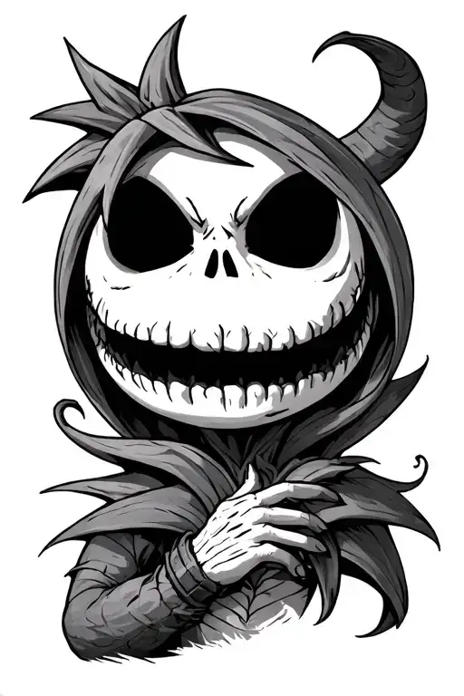 Dragonball Z Crossed With Nightmare Before Christmas