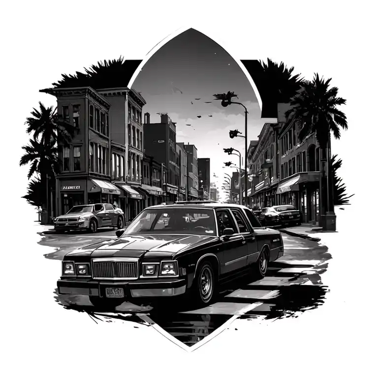 Marine Corps And New Orleans Street Scene