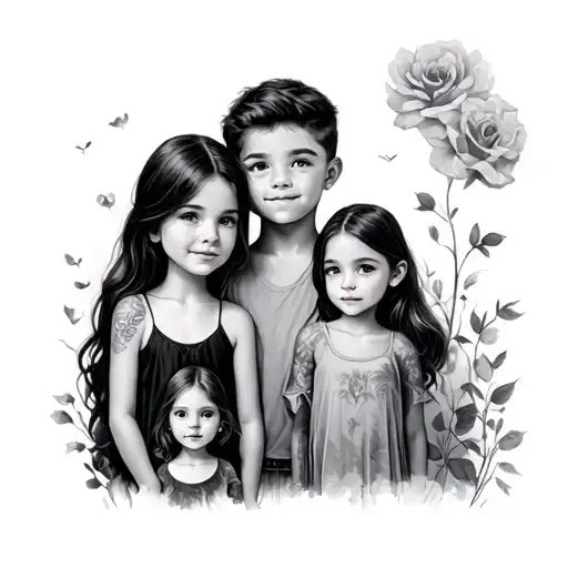 3 Siblings 1 Boy 2 Girls