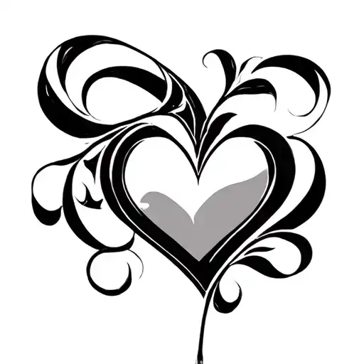 Double Heart Surrounded