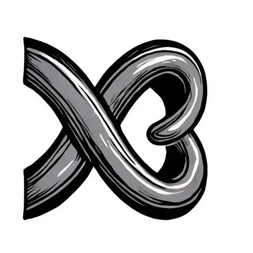 Arch And Infinity Symbol Intertwined