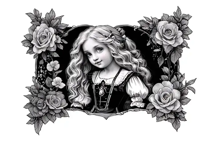 Alice In Wonderland Quad