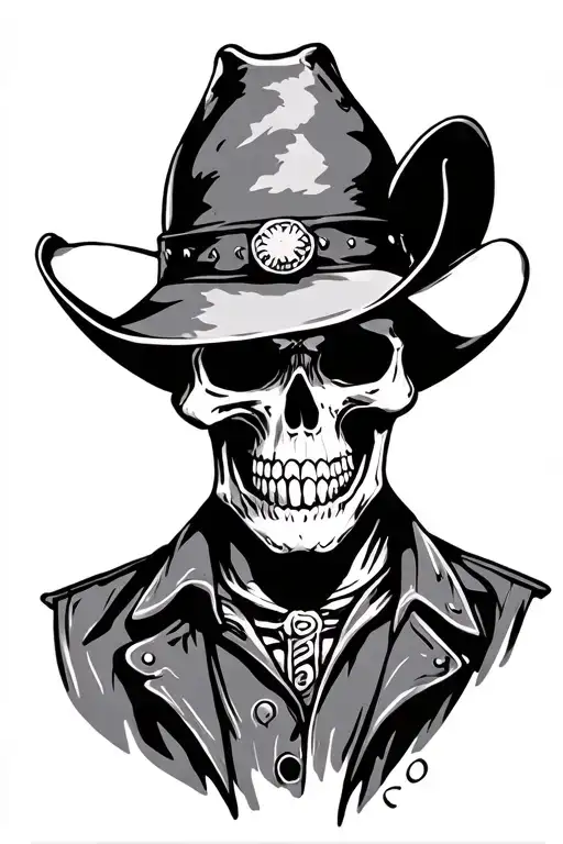 Cowboy Skull